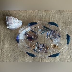Mikasa  Savoir Faire Key Largo Glass Platter